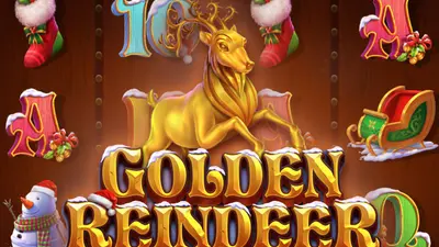 golden reindeer